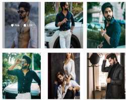 He is an India born model who is really passionate about his profession and all his Instagram profile is filled with his shoots.
